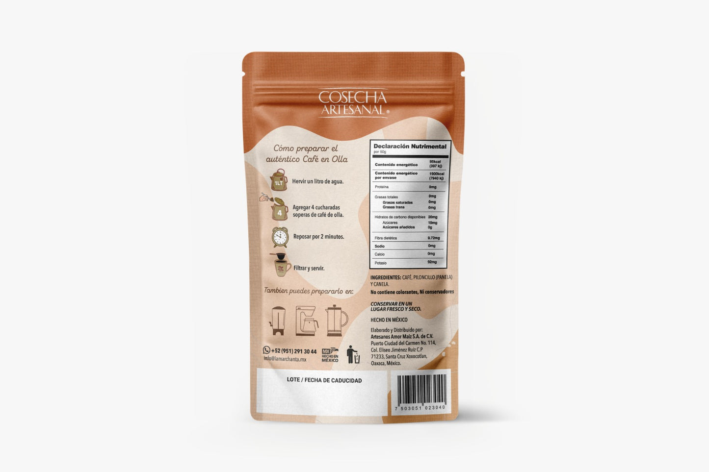 Café de Olla 400g, Cosecha Artesanal®