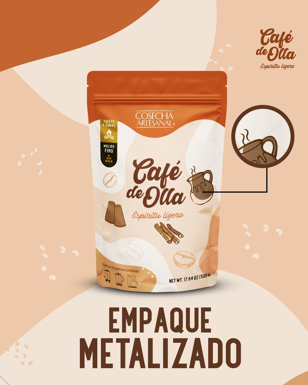 Café de Olla 500g, Cosecha Artesanal®
