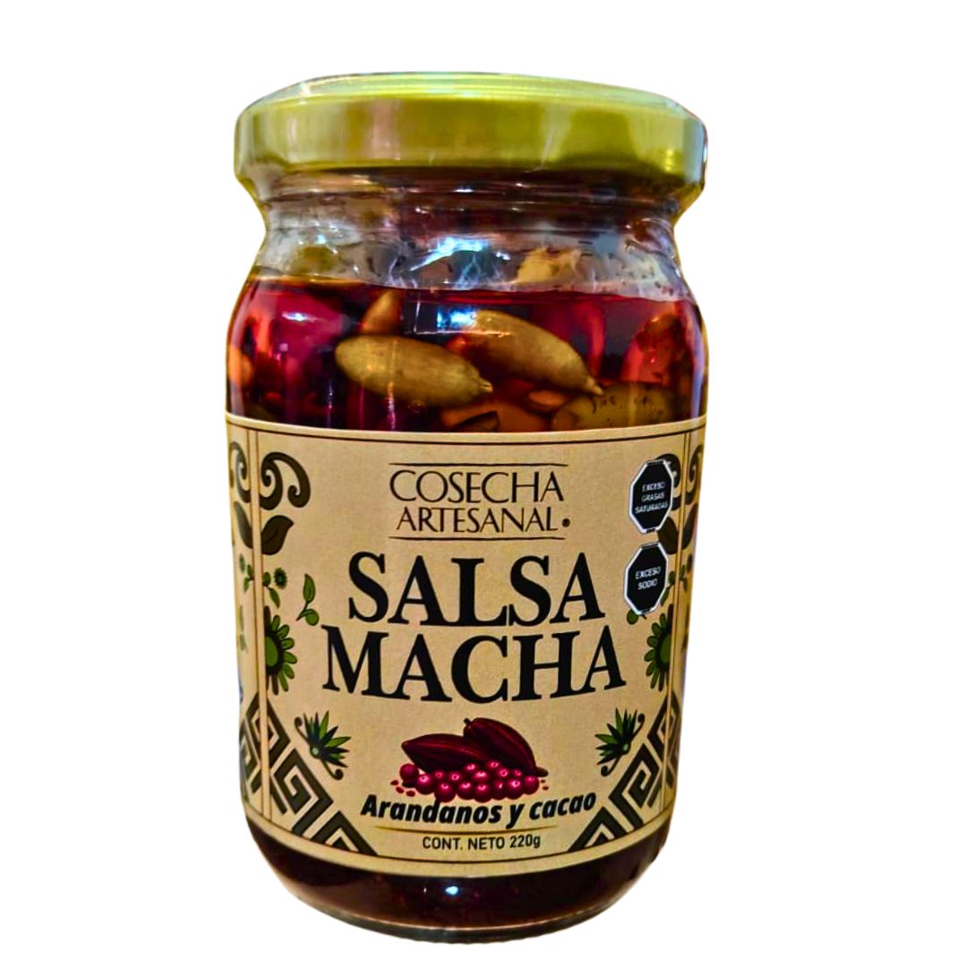 SALSA MACHA DE ARANDANOS 220g