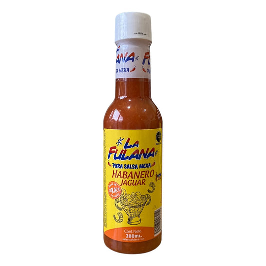 Salsa Habanero Jaguar 200ml, La Fulana®