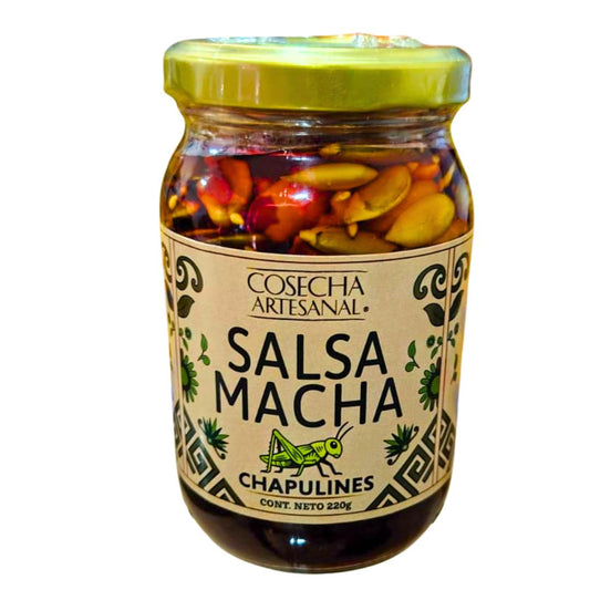 SALSA MACHA DE CHAPULINES 220g